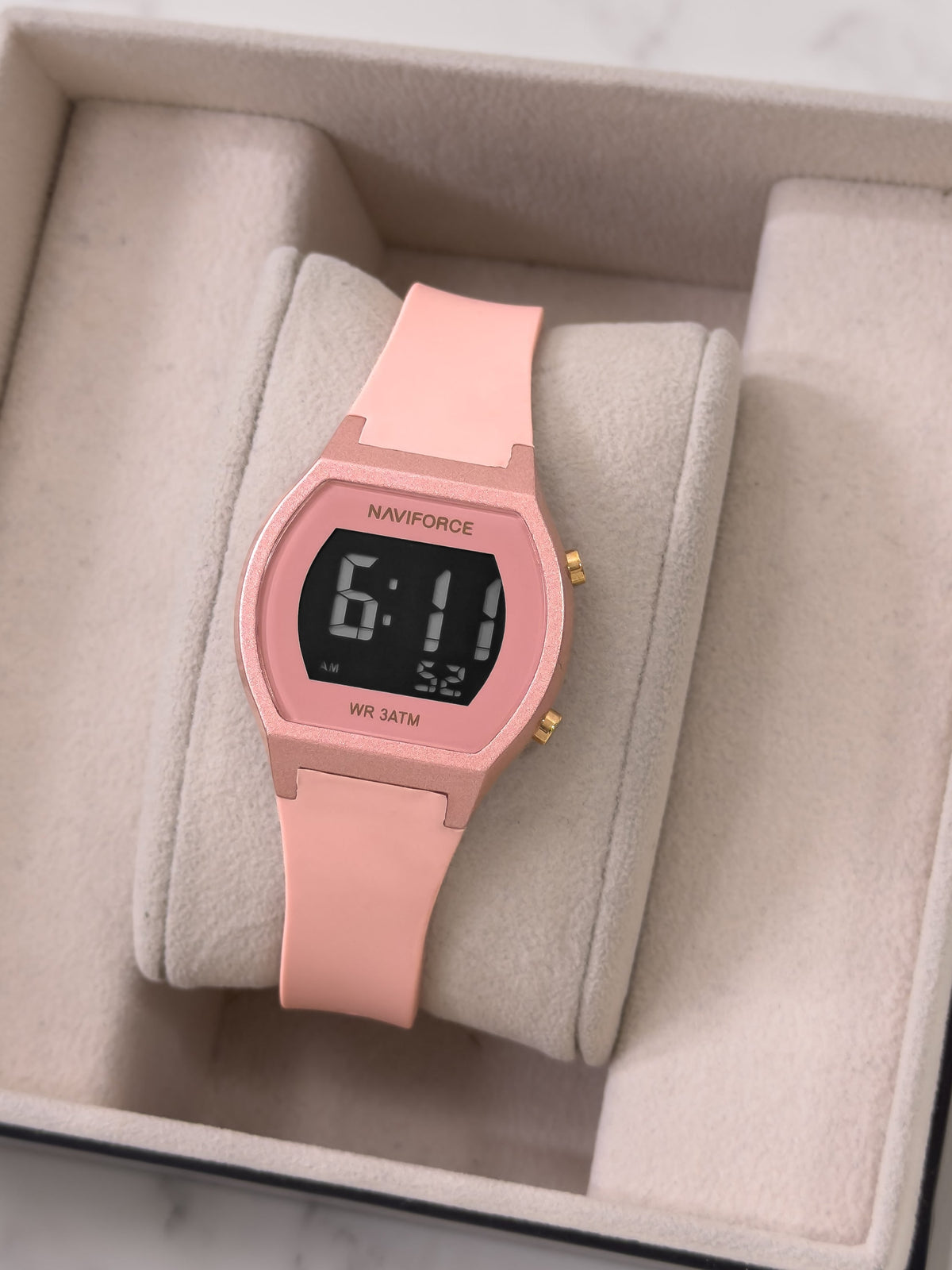 Reloj para Dama Naviforce Neo Digital - Rosa Cuarzo | 24K Relojes