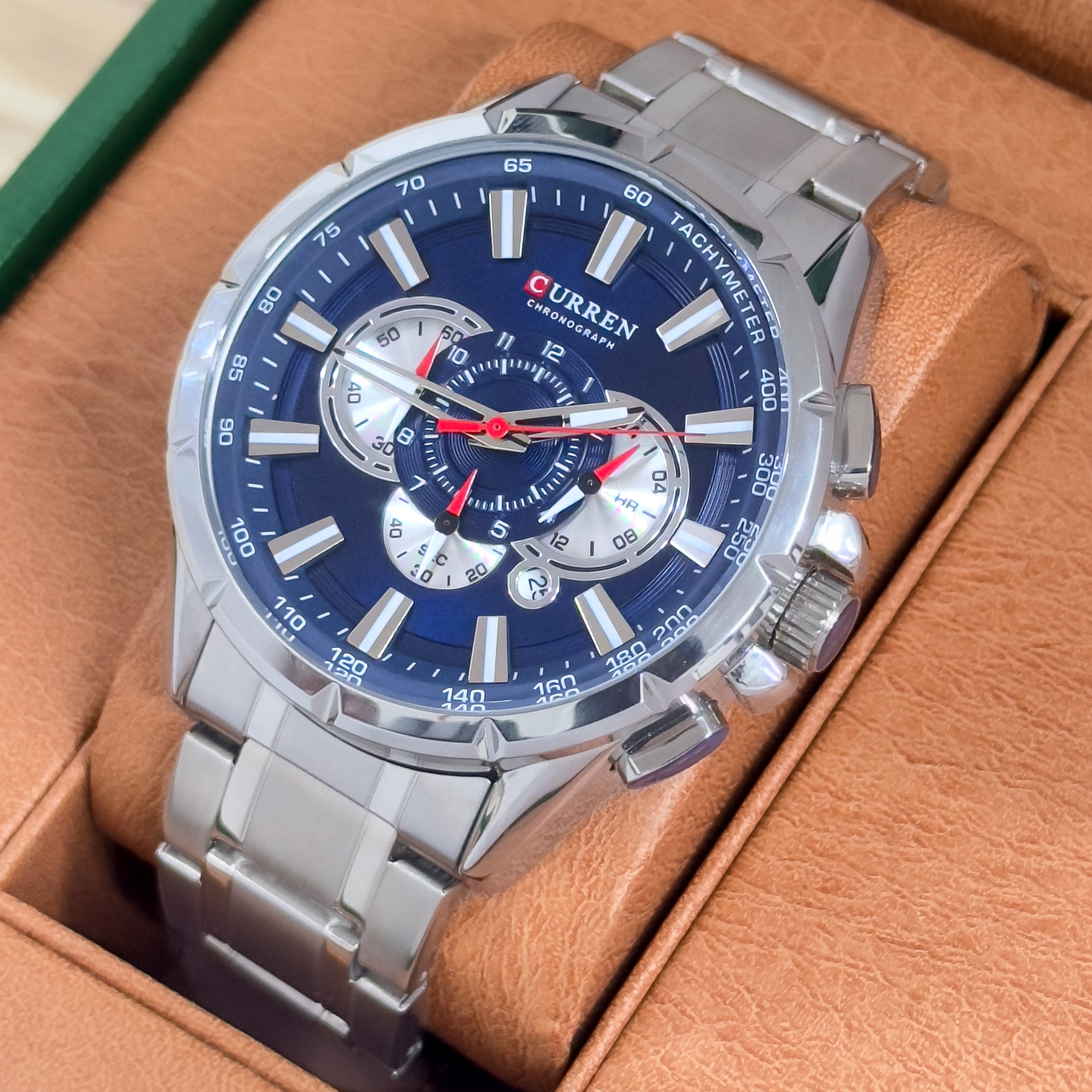 RELOJ CURREN BLUE STEEL