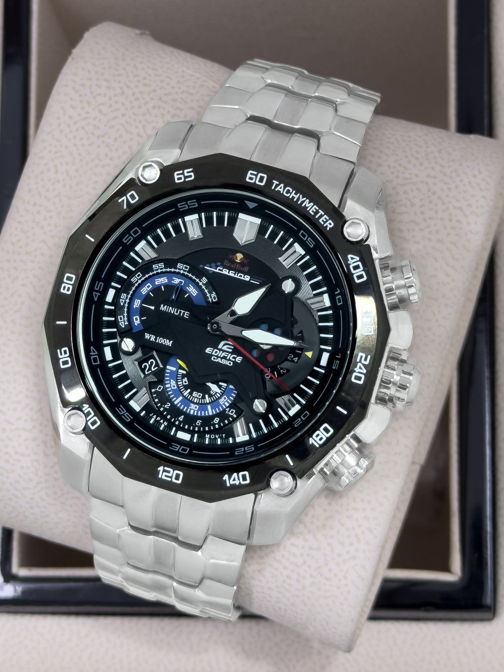 Reloj Edifice Racing Chrono - Turbo Blue | 24K Relojes