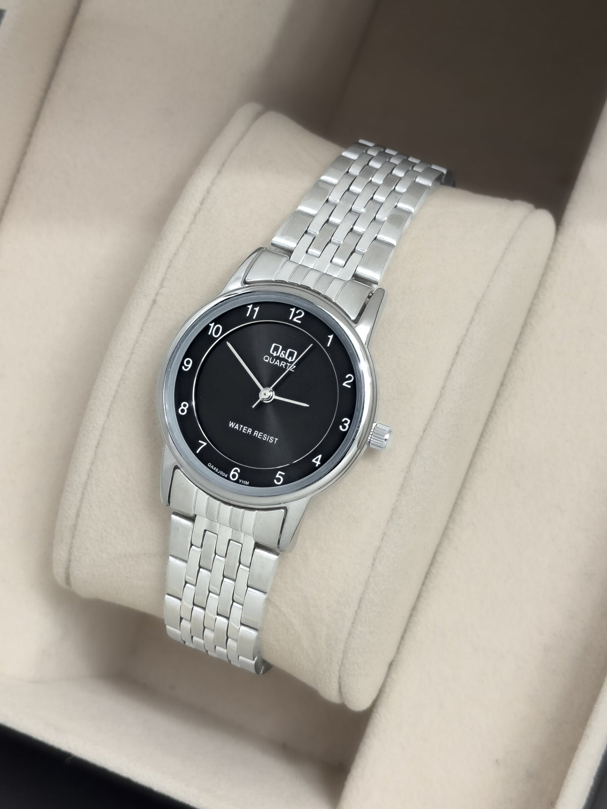 Reloj para Dama Q&Q Elegance - ⚫ Noir Classic | 24K Relojes