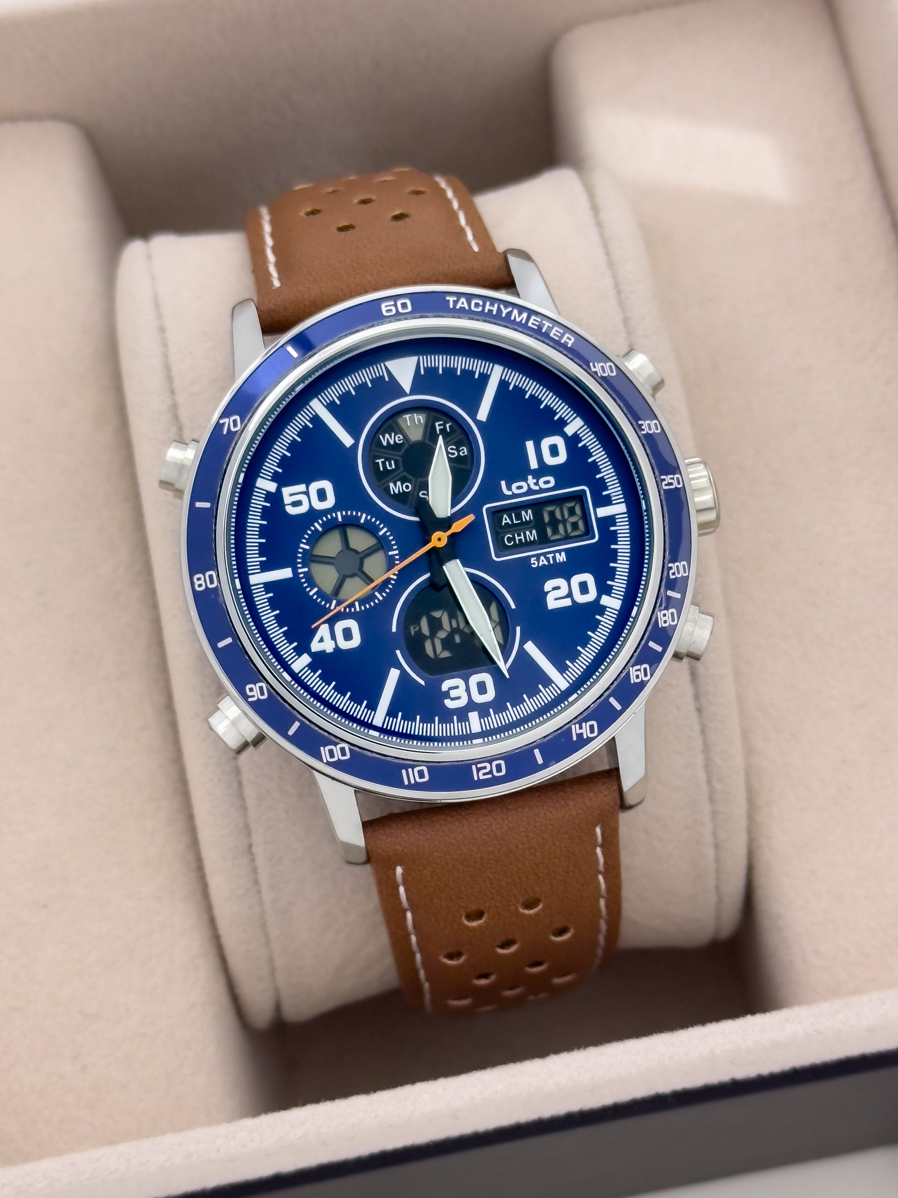 Reloj Loto Dual-Time