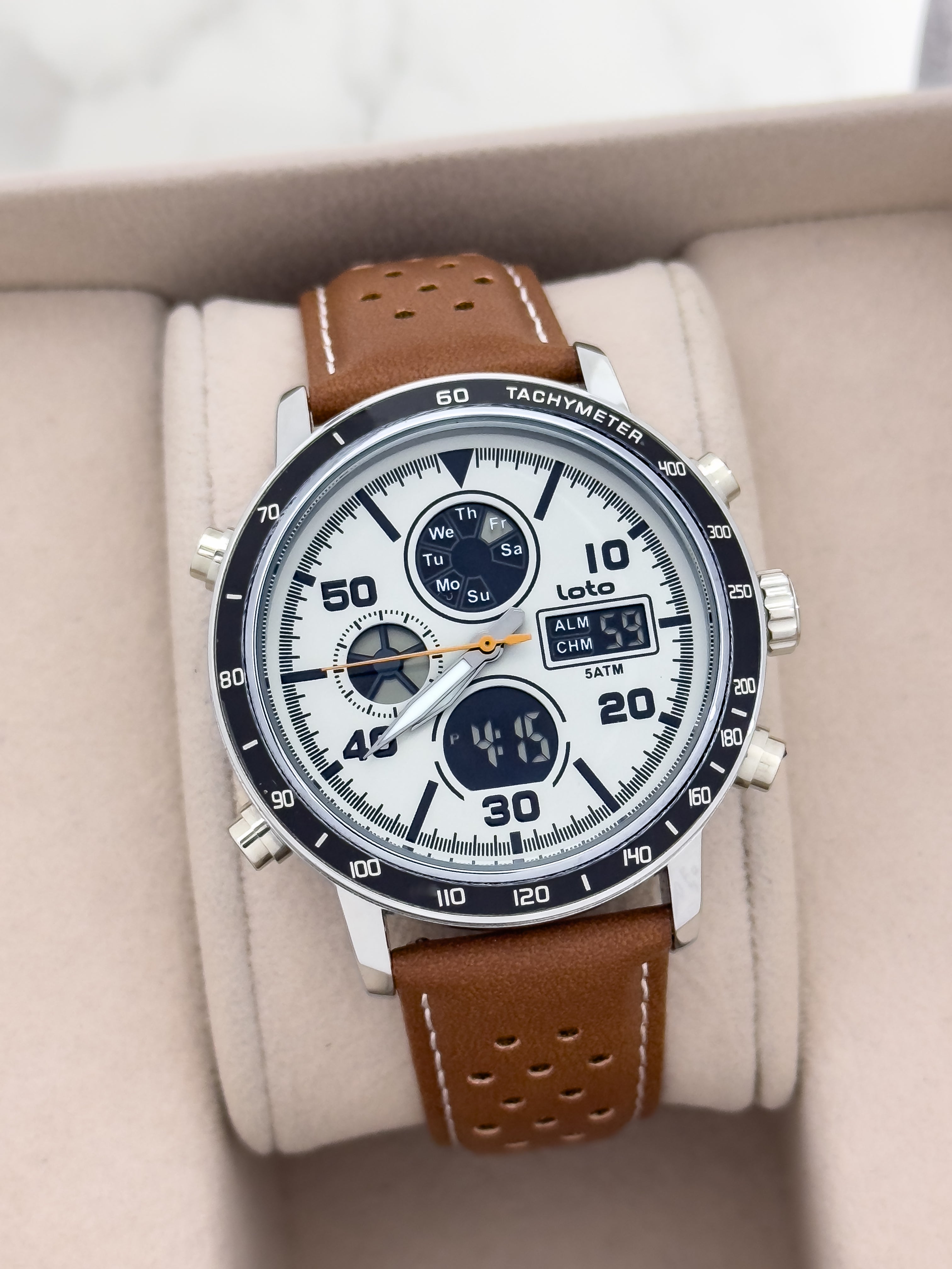 Reloj Loto Dual-Time