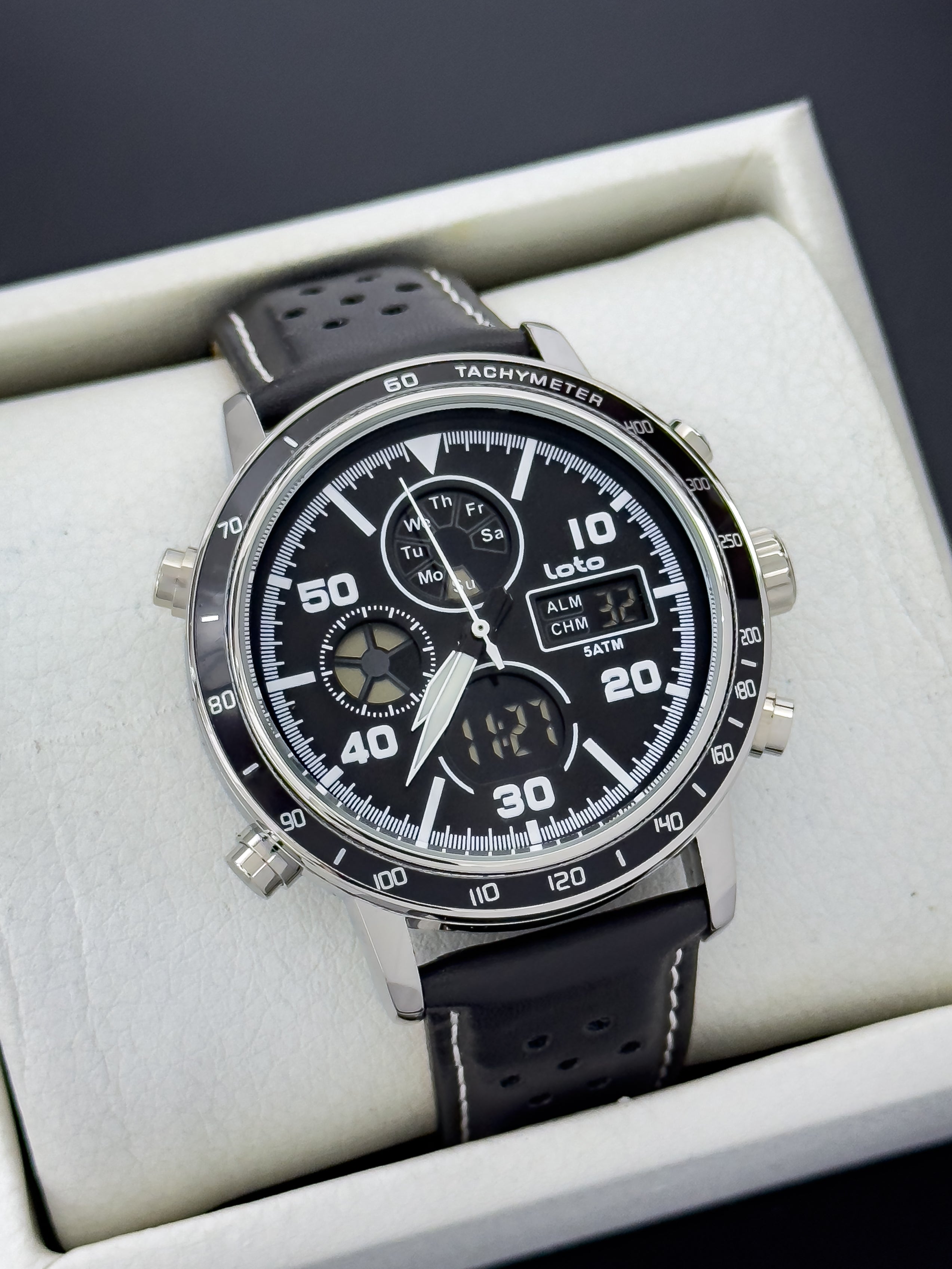 Reloj Loto Dual-Time