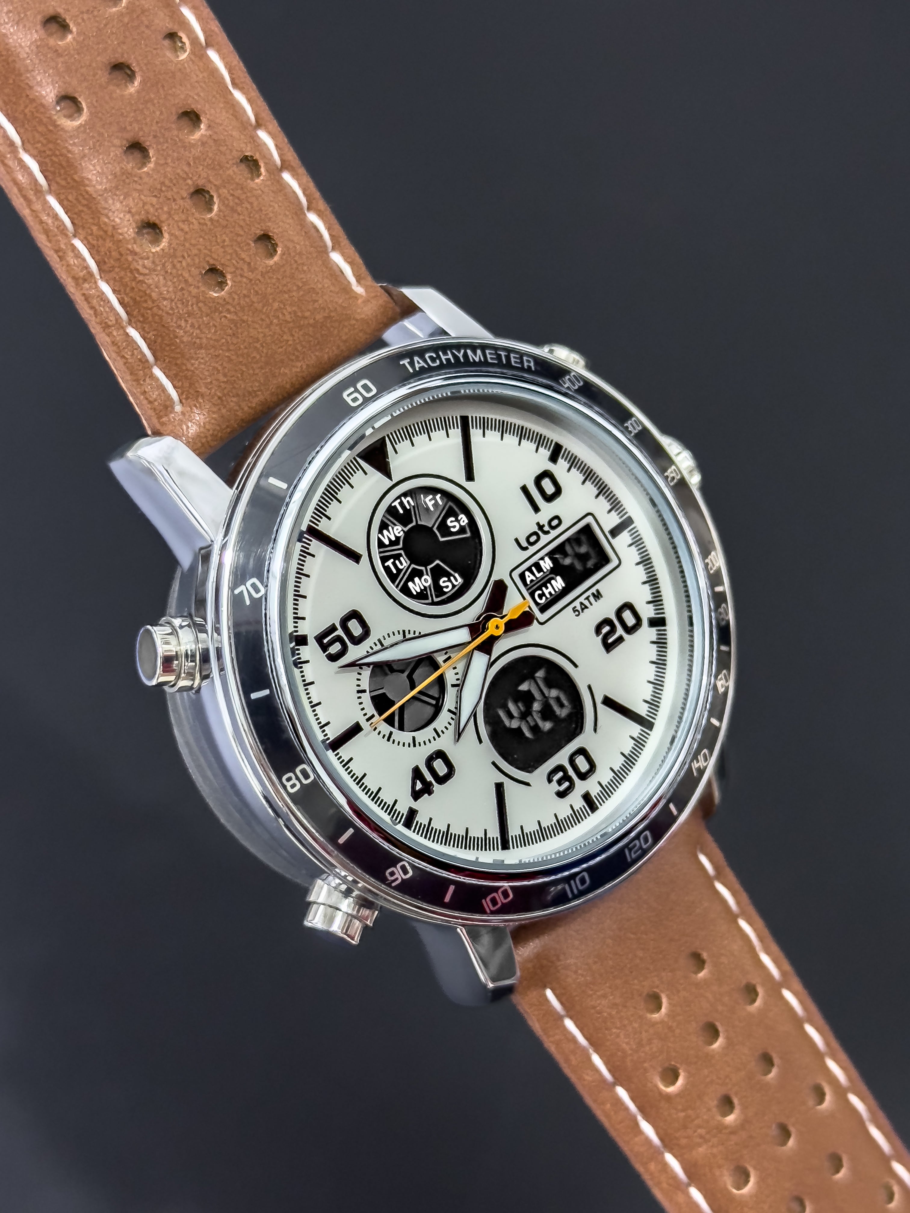 Reloj Loto Dual-Time