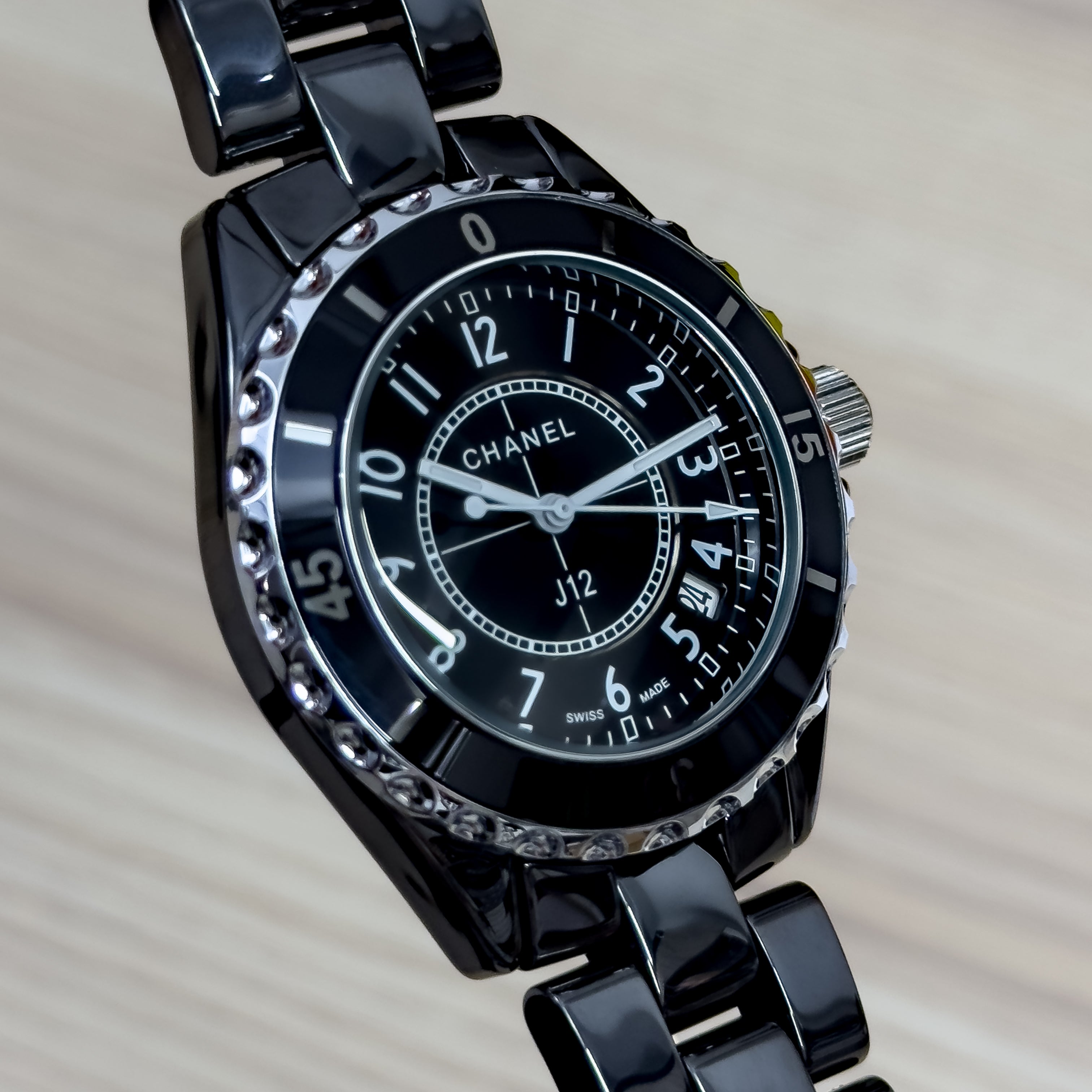 RELOJ EN CERAMICA LUXURY GLOW