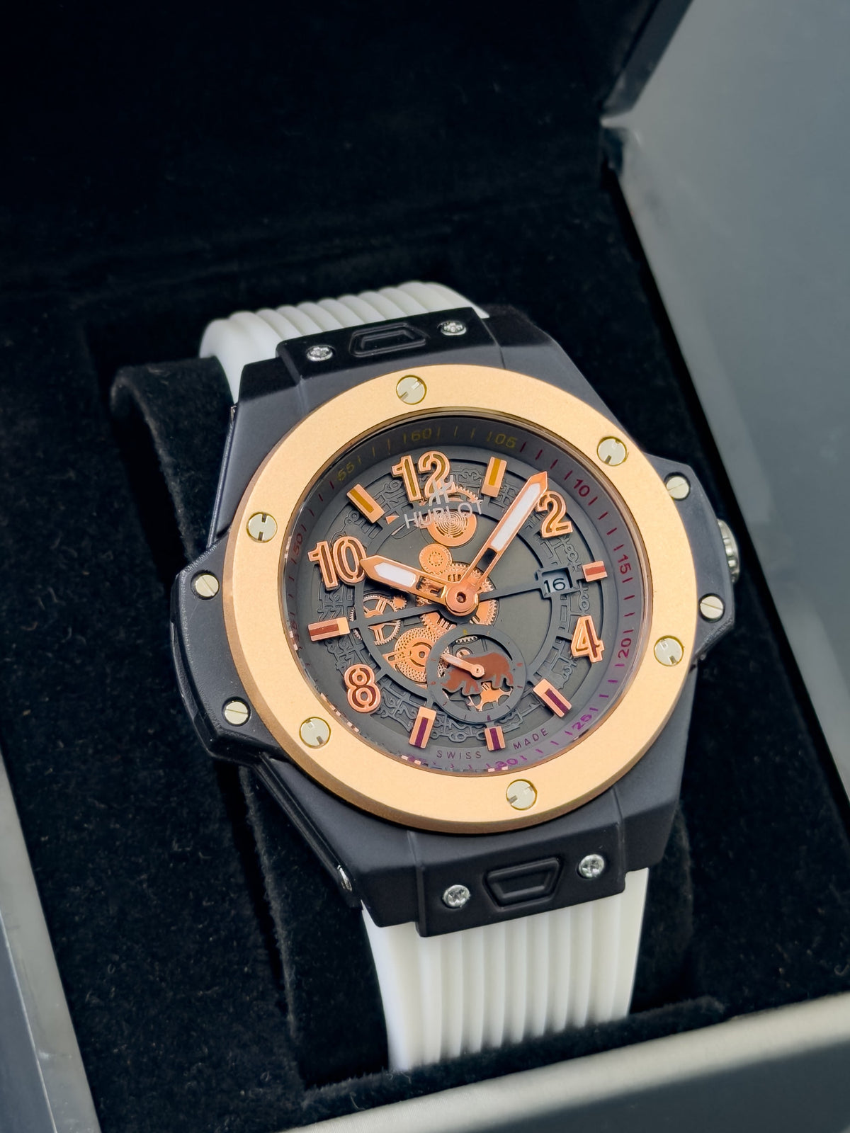 RELOJ HBOT SPIRIT - Edición Golden Cloud | 24K Relojes