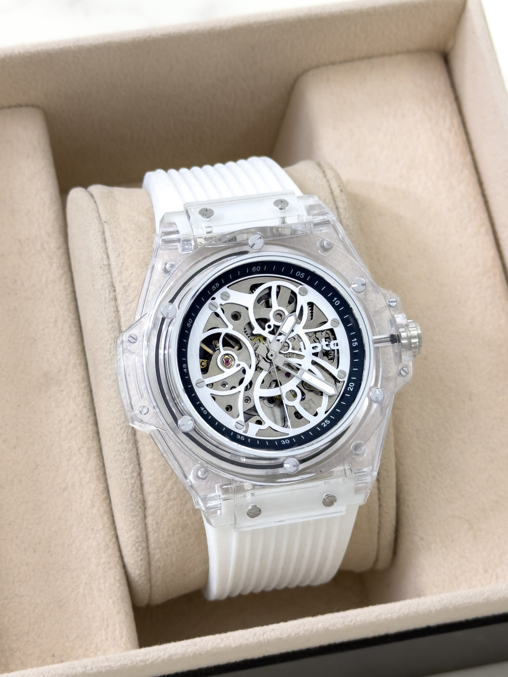 Reloj Loto Translucent X-Series - Crystal Clear Edition | 24K Relojes