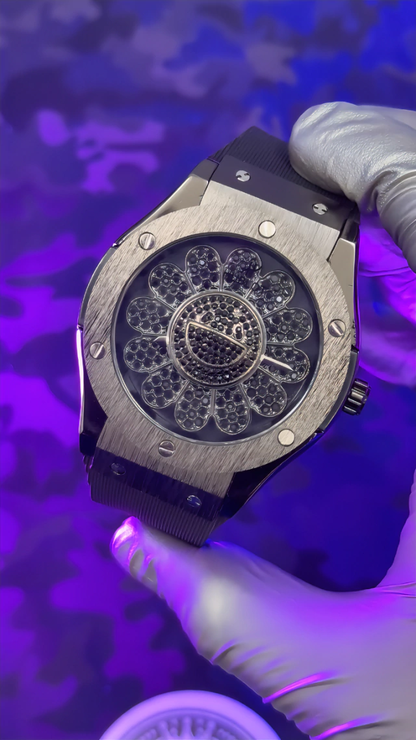 RELOJ HBOT FLOR GIRATORIA
