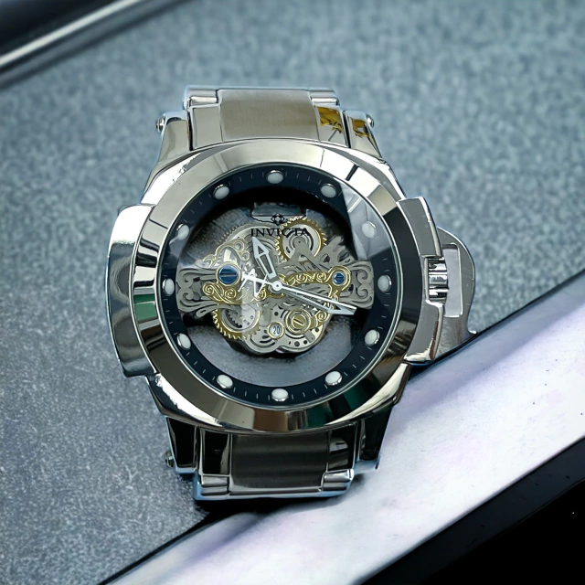 RELOJ IVT METALICO