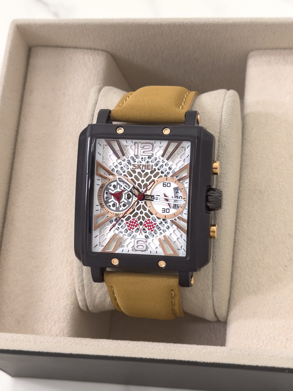 Reloj SKMEI Velocity Square Chrono | 24K Relojes