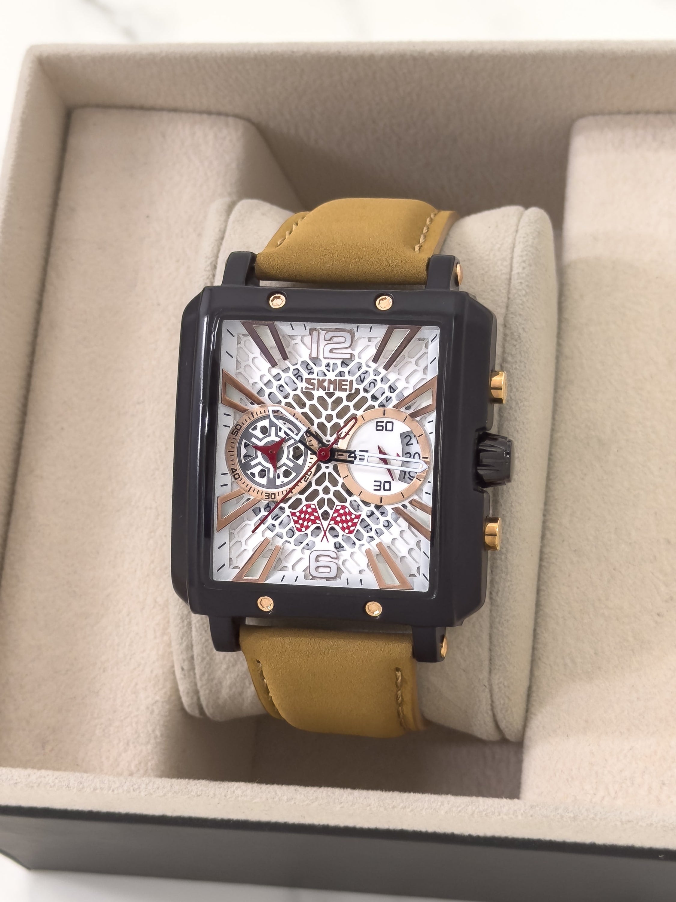 Reloj SKMEI Velocity Square Chrono | 24K Relojes