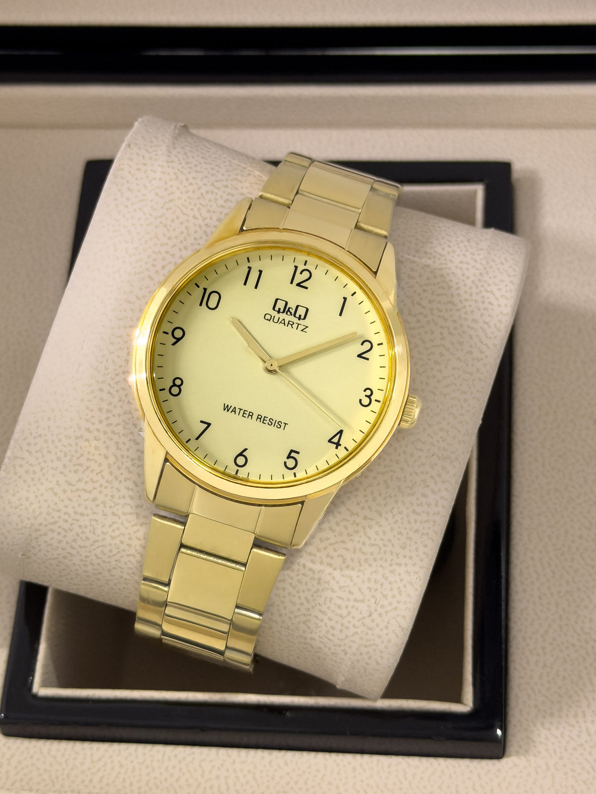 Reloj Q&Q Titán Clásico - DORADO | 24K Relojes