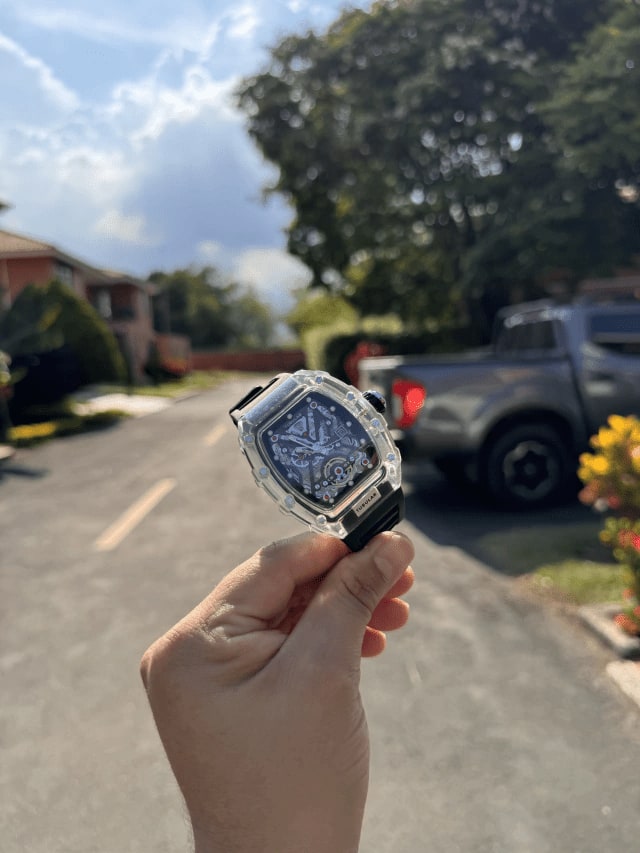 RELOJ TUBULAR SILICONA - Relojes 24K