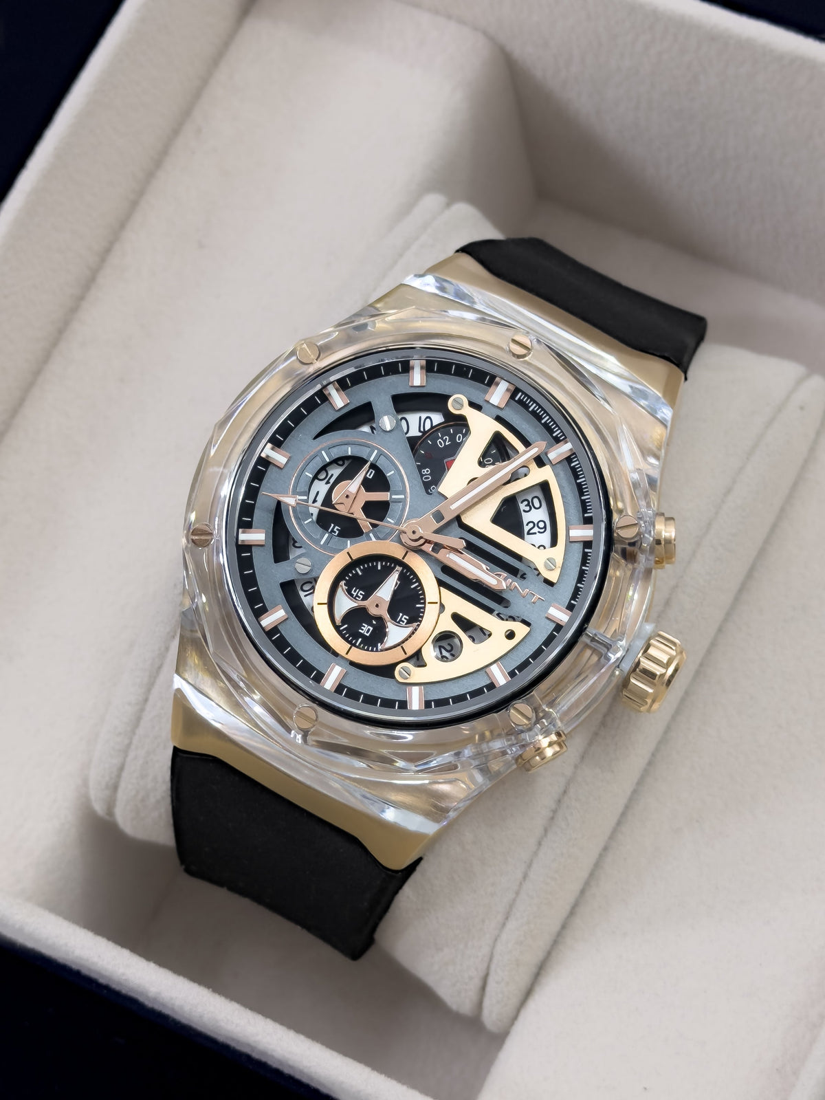 Reloj para Hombre Saint Cristal - Prisma de Escarcha | 24K Relojes
