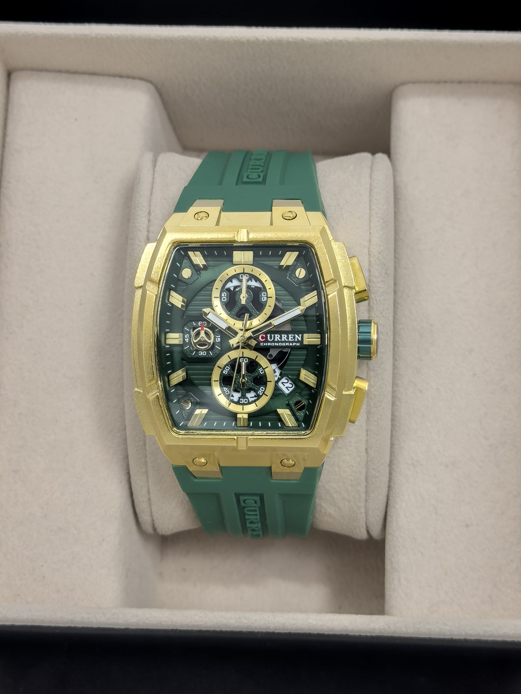 Reloj CURREN Titan Forge - Forge Medianoche | 24K Relojes