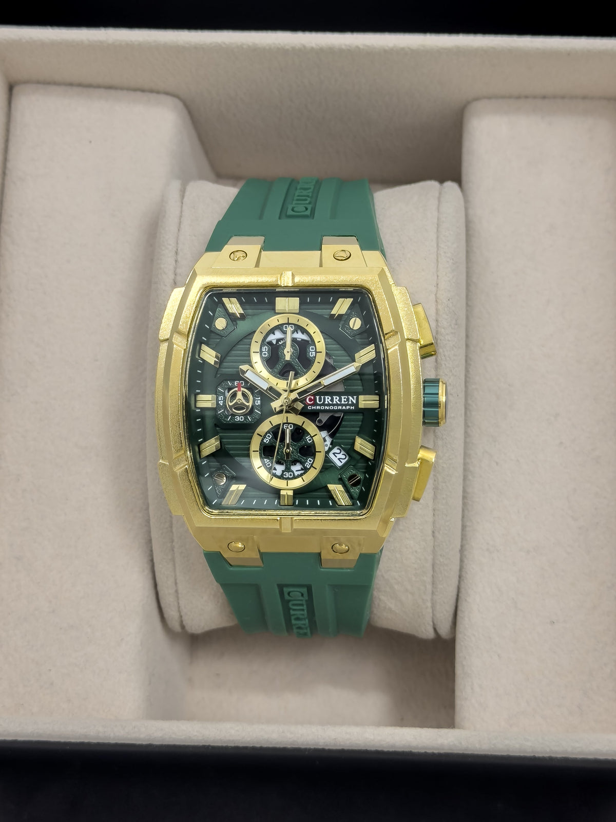 Reloj CURREN Titan Forge - Forge Medianoche | 24K Relojes