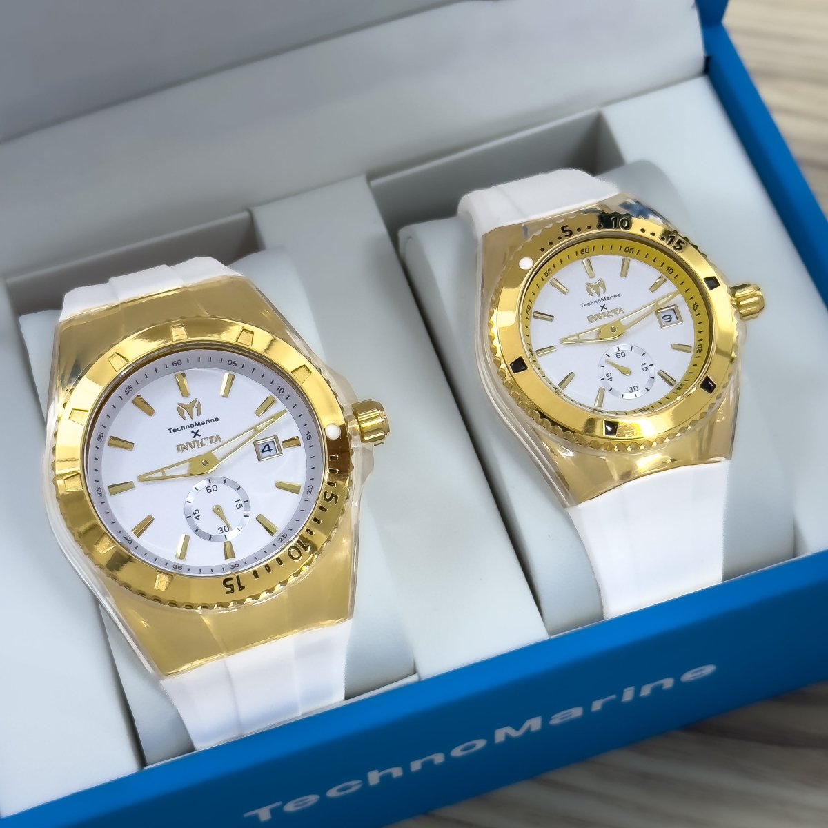 COMBO TCM PAREJAS DUO DORADO - Relojes 24K