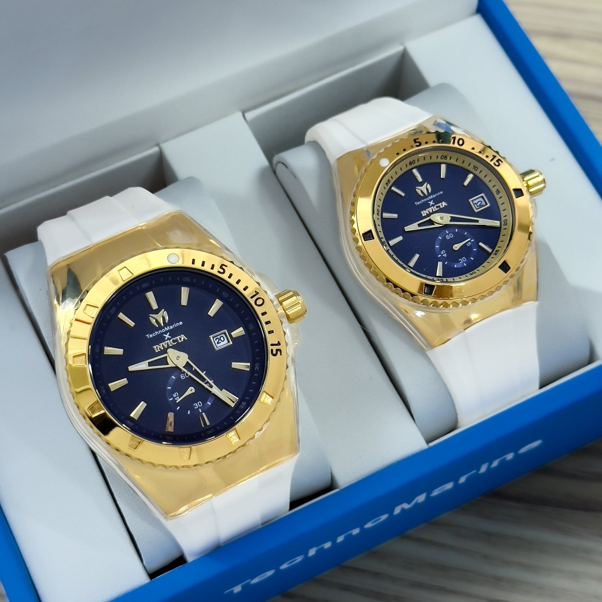COMBO TCM PAREJAS DUO DORADO - Relojes 24K