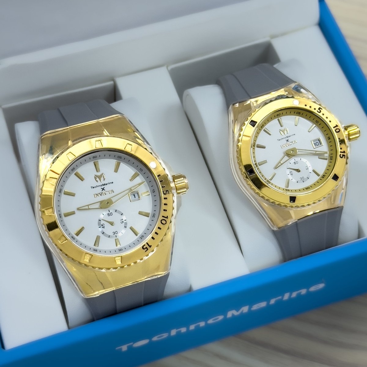 COMBO TCM PAREJAS DUO DORADO - Relojes 24K