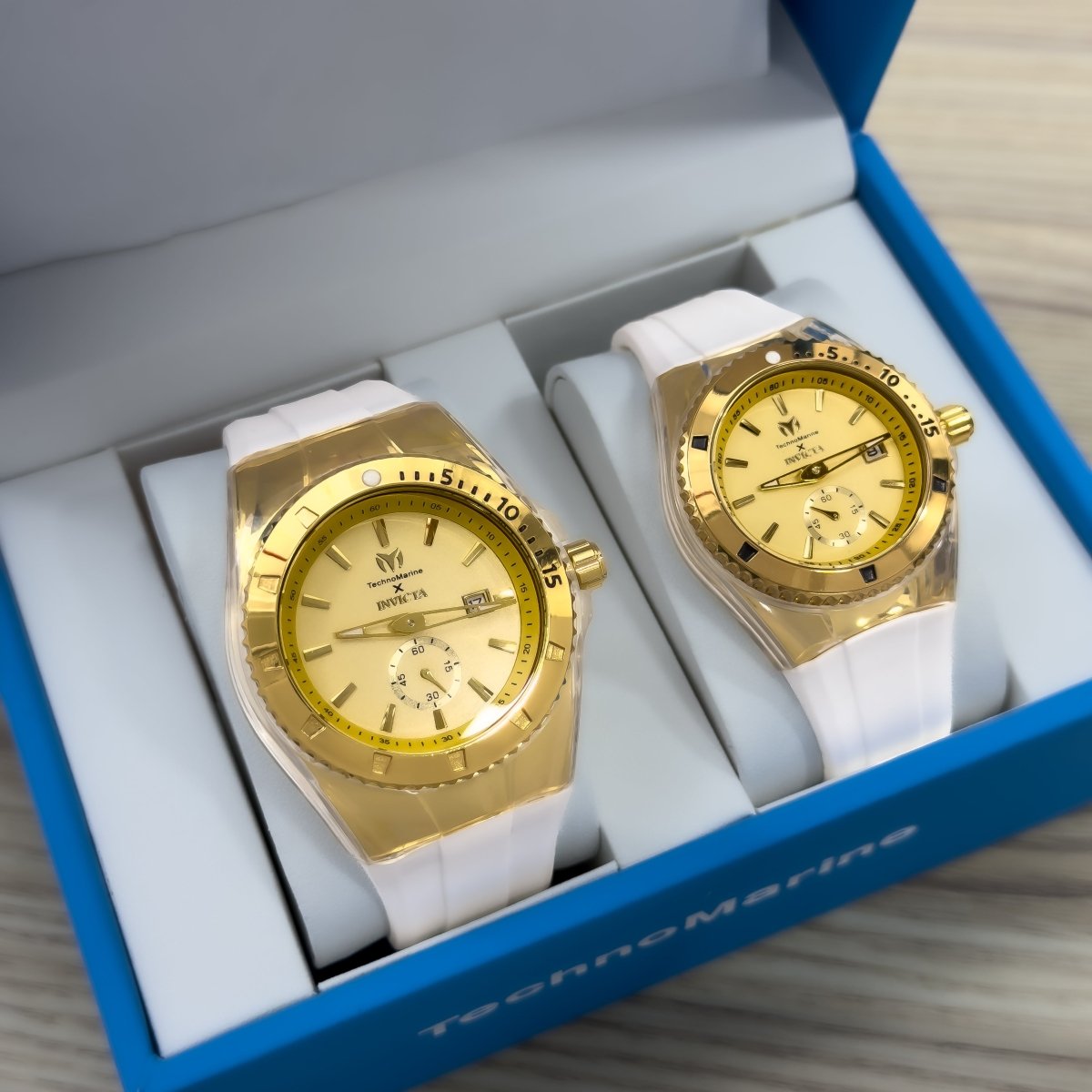 COMBO TCM PAREJAS DUO DORADO - Relojes 24K
