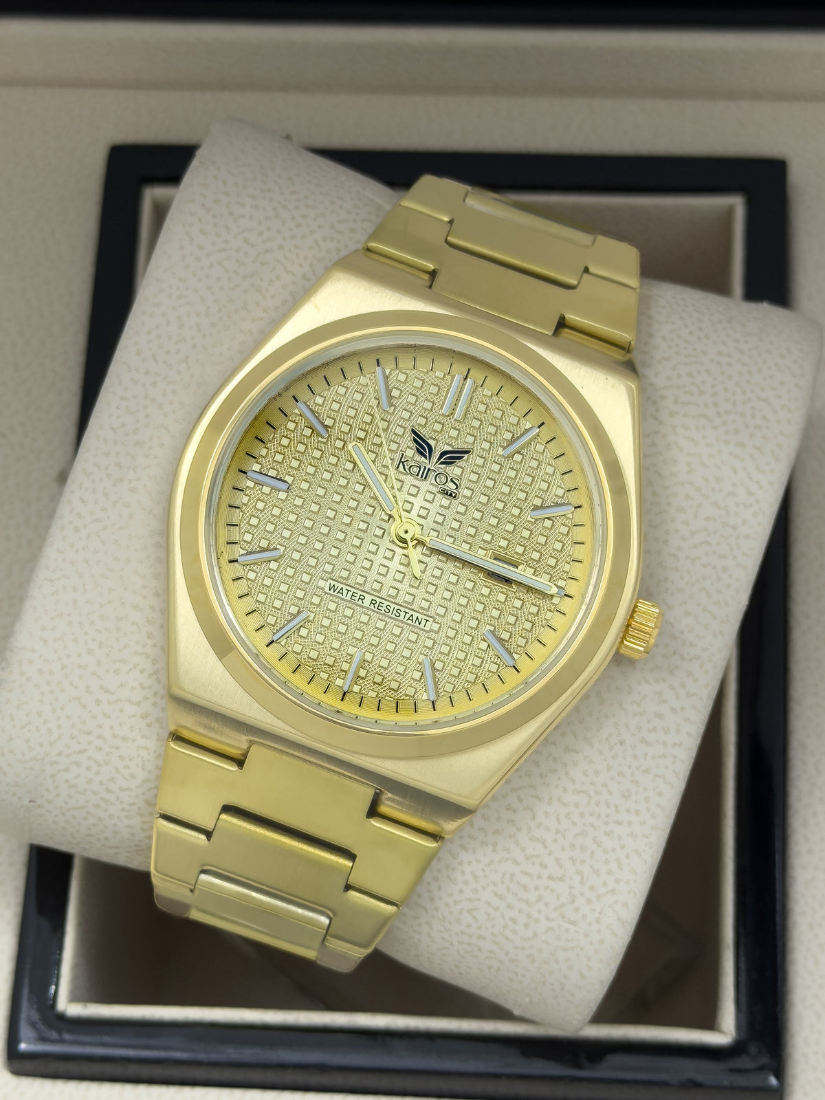 Reloj para Hombre Kairos Quantum - Oro Champán | 24K Relojes