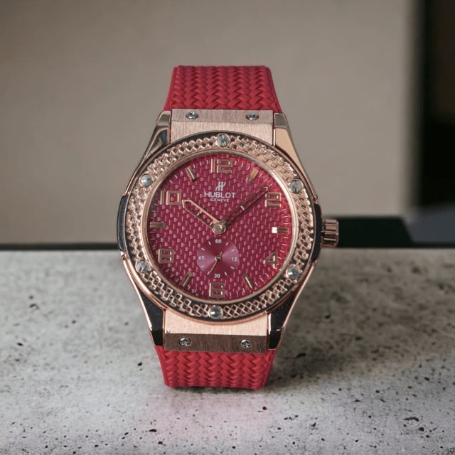 RELOJ HBOT TRENZADO - Relojes 24K