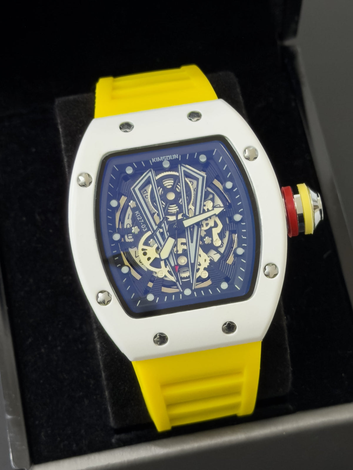 Reloj Kimsoun Chronos - Amarillo Solar | 24K Relojes