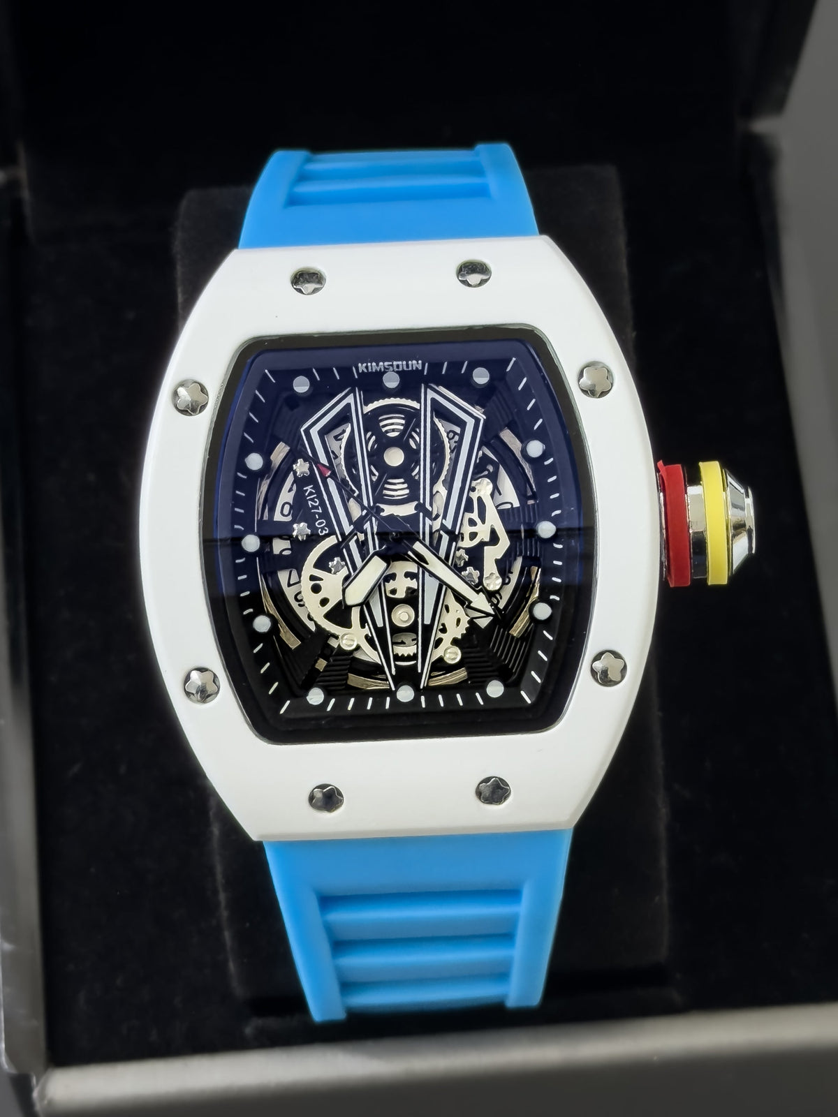 Reloj Kimsoun Chronos - Azul Celeste | 24K Relojes