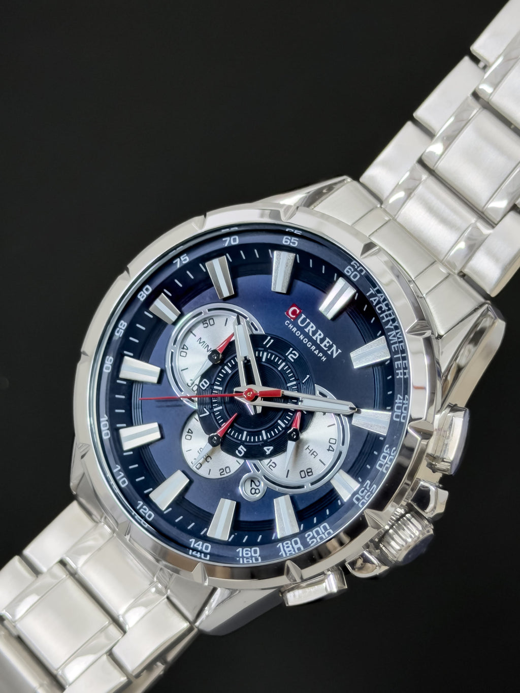 RELOJ CURREN RACING CHRONO | 24K Relojes