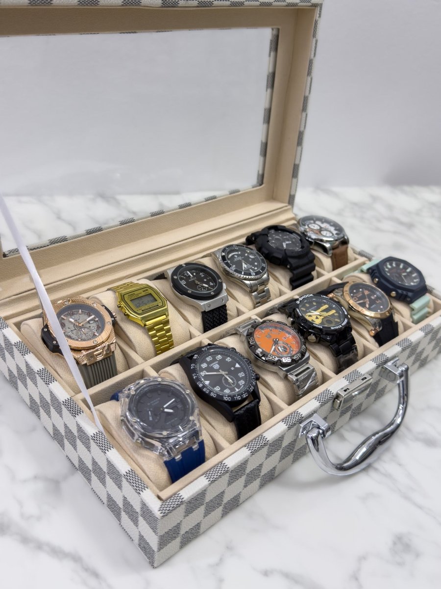 Estuche Relojera de Viaje X 12&nbsp; - Relojes 24K