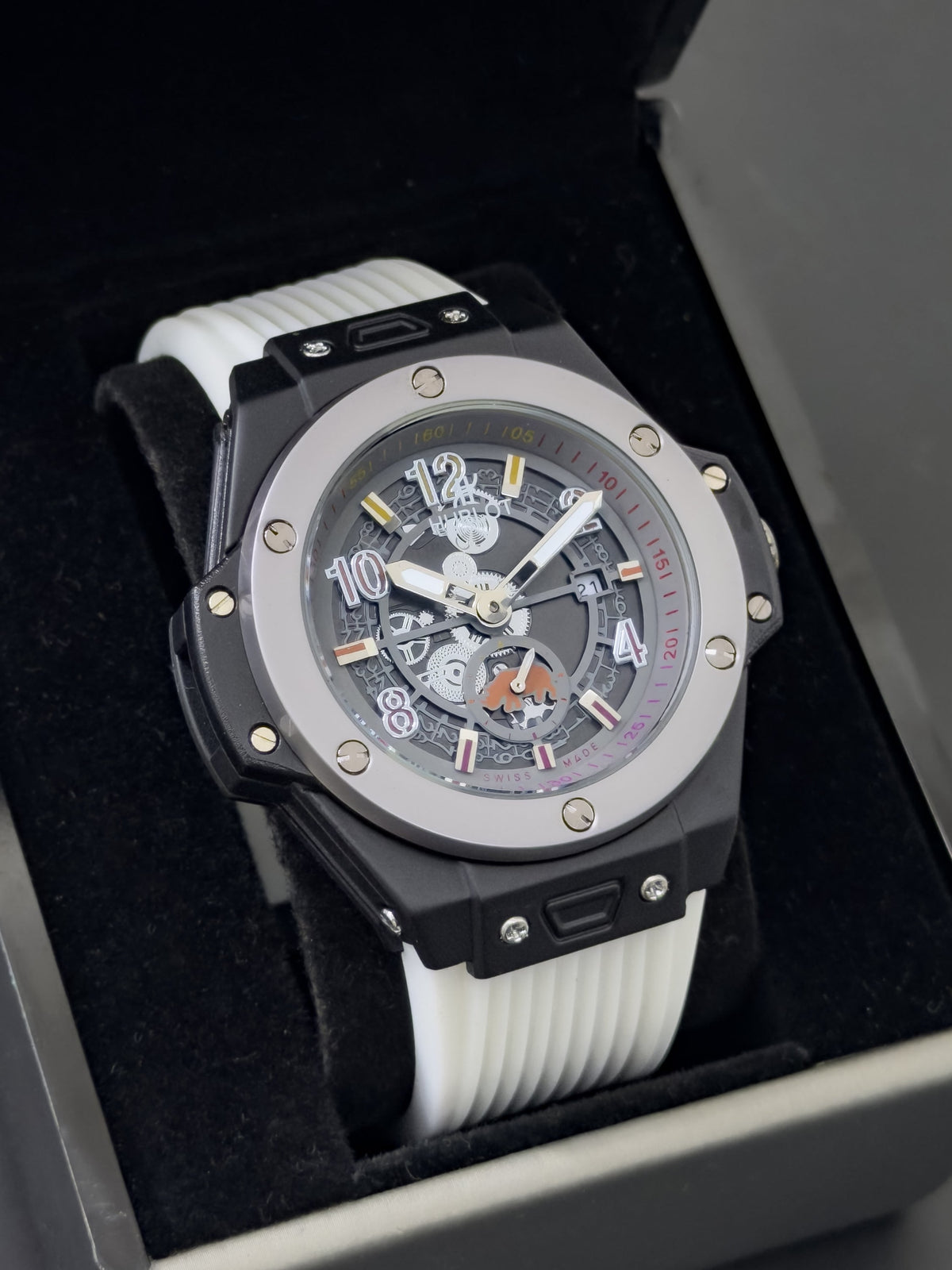 RELOJ HBOT SPIRIT - Edición Grey Glacier | 24K Relojes