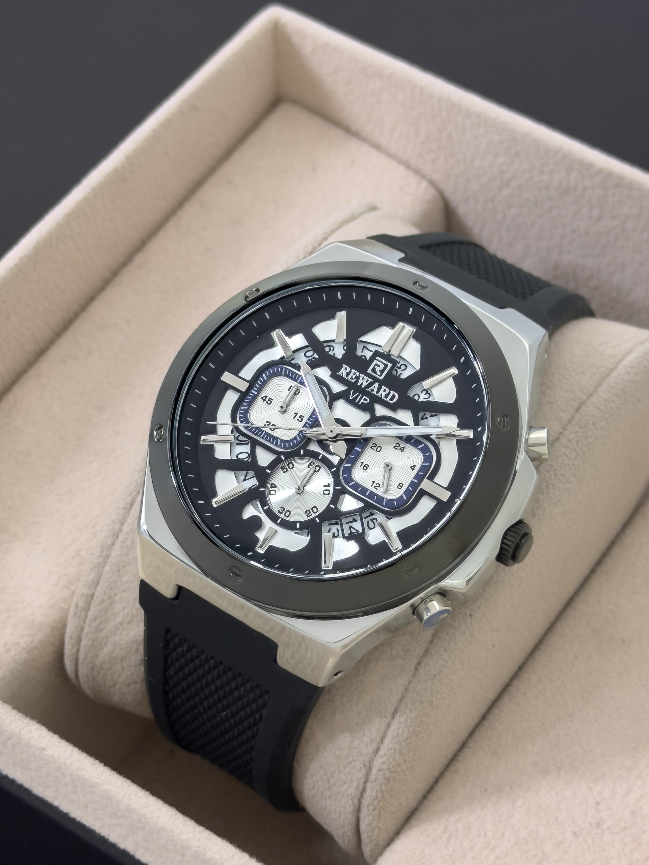 Reloj Reward VIP Octane - Stealth Skeleton | 24K Relojes