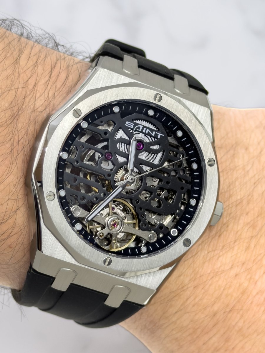 Reloj Automático SAINT "Icon" - Diseño Esqueleto - Relojes 24K