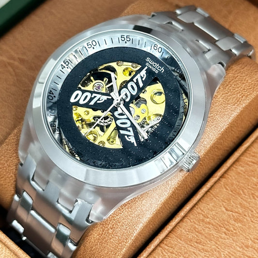 RELOJ AUTOMATICO TRANSPARENTE 007 - Relojes 24K