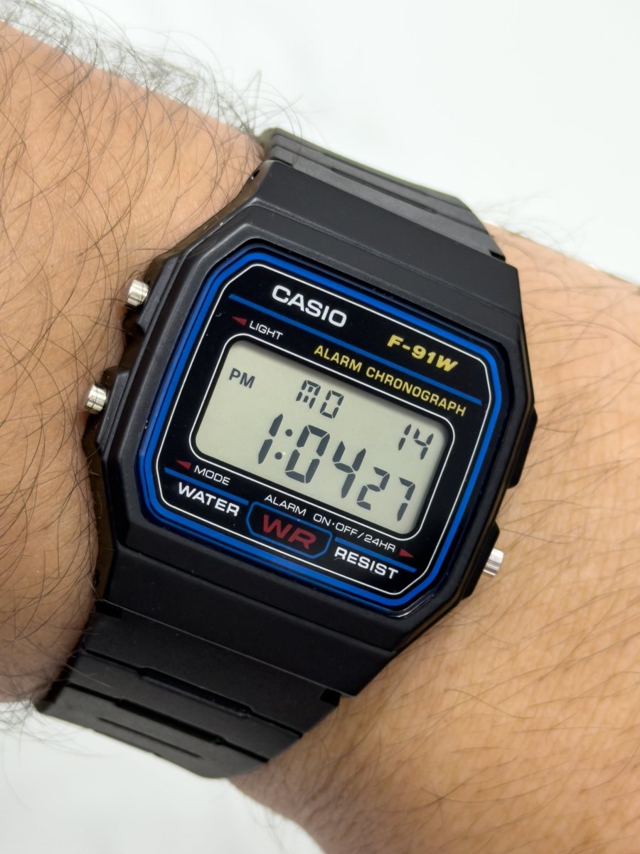 Reloj Casio F - 91W Original - Relojes 24K