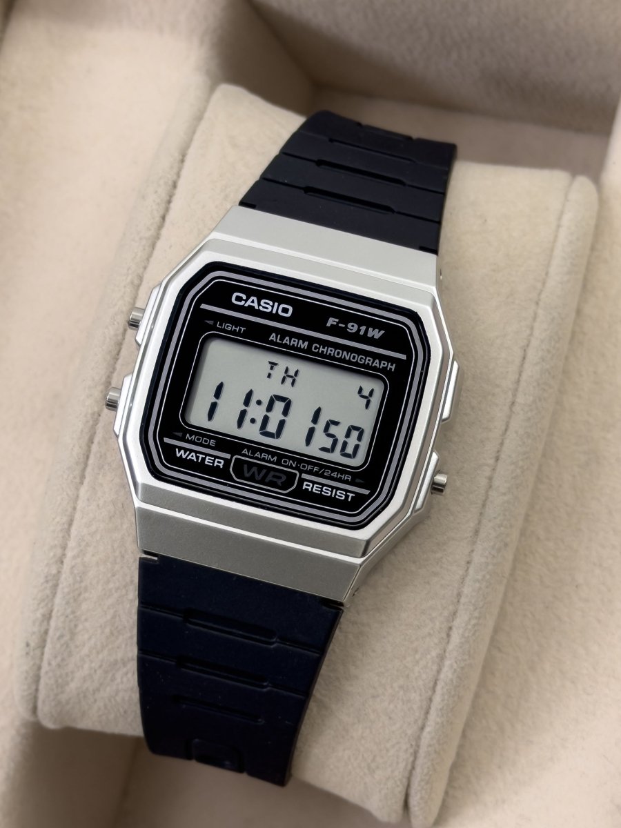 Reloj Casio F - 91W Original - Relojes 24K