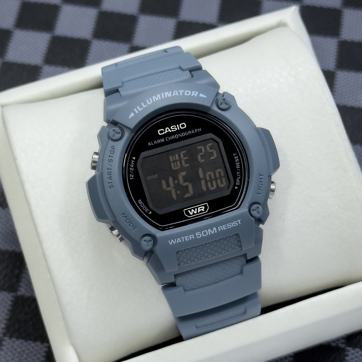 RELOJ CASIO ILLUMINATOR DEPORTIVO W - 219 - Relojes 24K