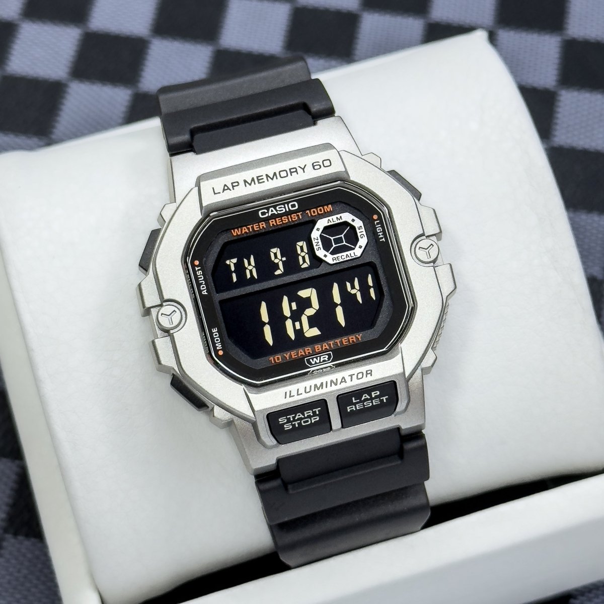 RELOJ CASIO ILLUMINATOR DEPORTIVO WS - 1400 - Relojes 24K