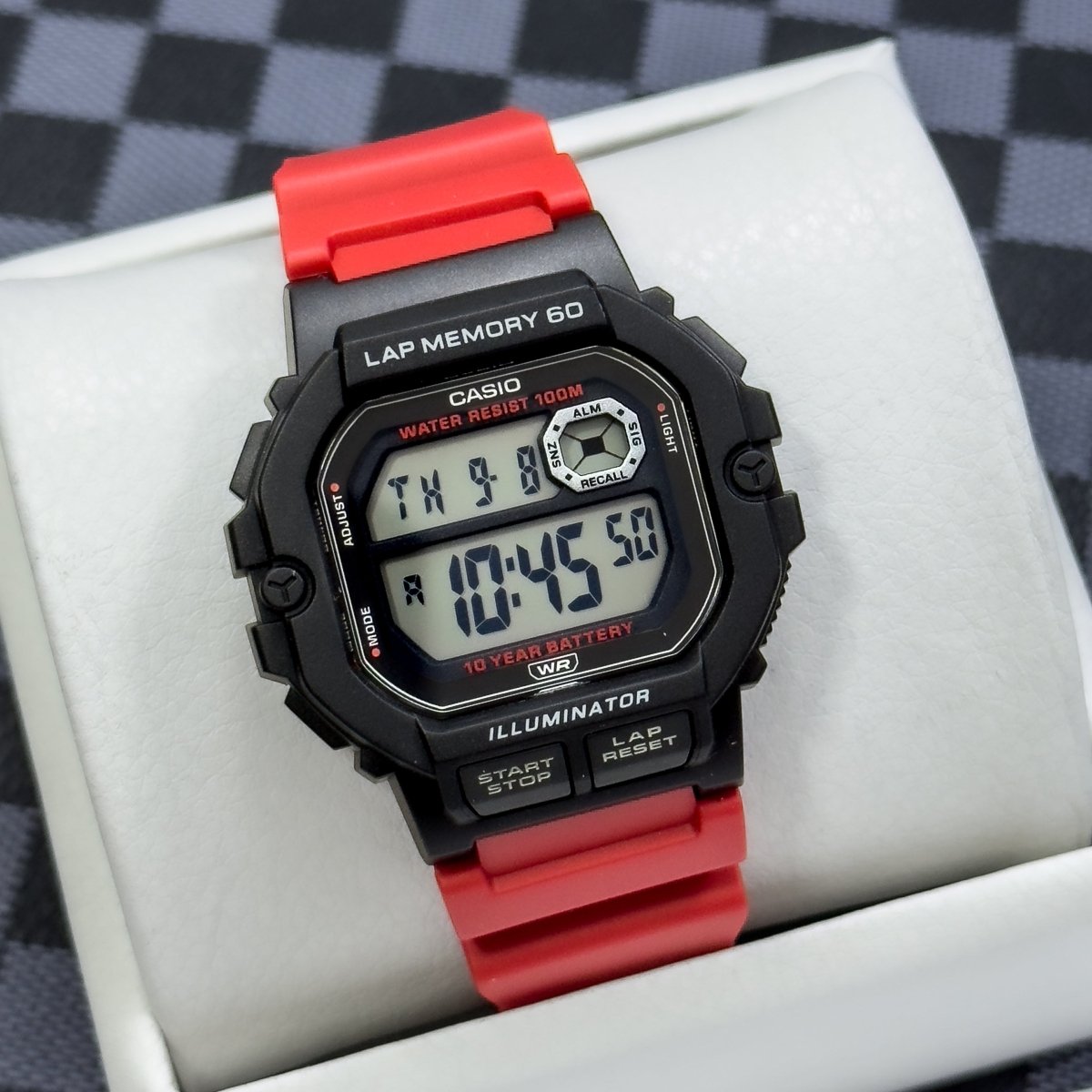 RELOJ CASIO ILLUMINATOR DEPORTIVO WS - 1400 - Relojes 24K