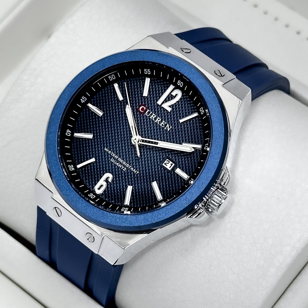 RELOJ CURREN ANALOGO SILICONA - Relojes 24K