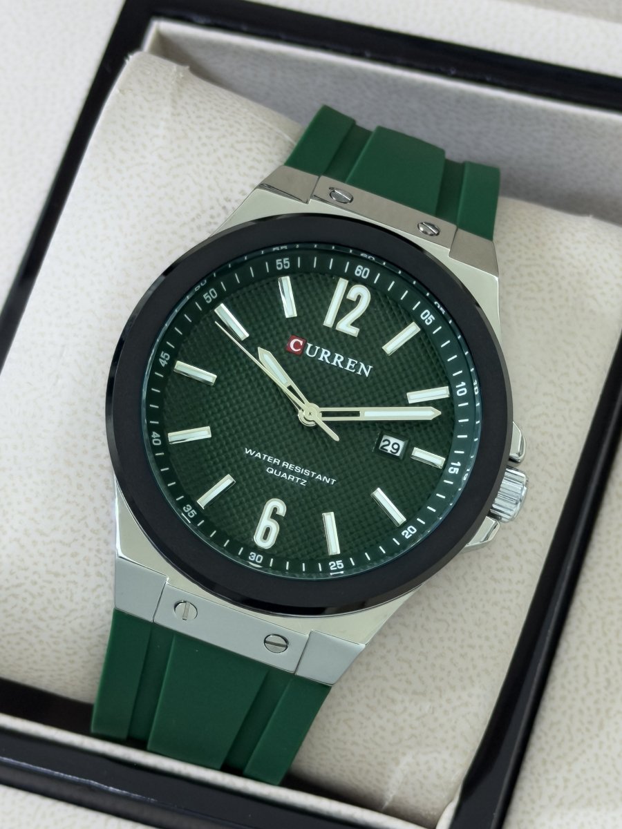 RELOJ CURREN ANALOGO SILICONA - Relojes 24K