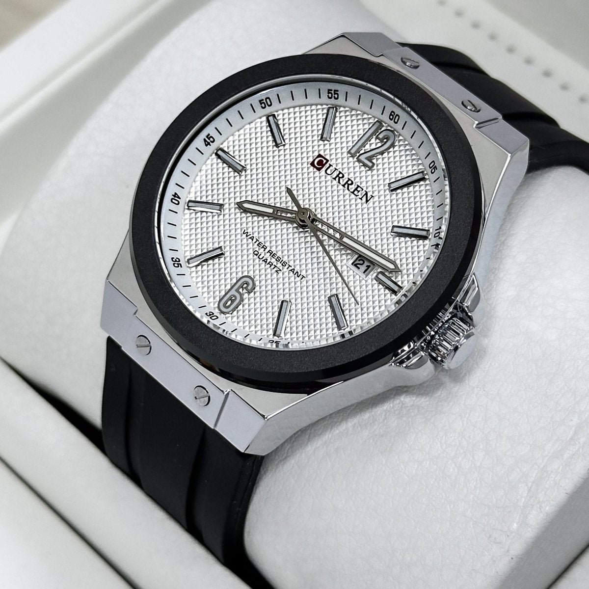 RELOJ CURREN ANALOGO SILICONA - Relojes 24K