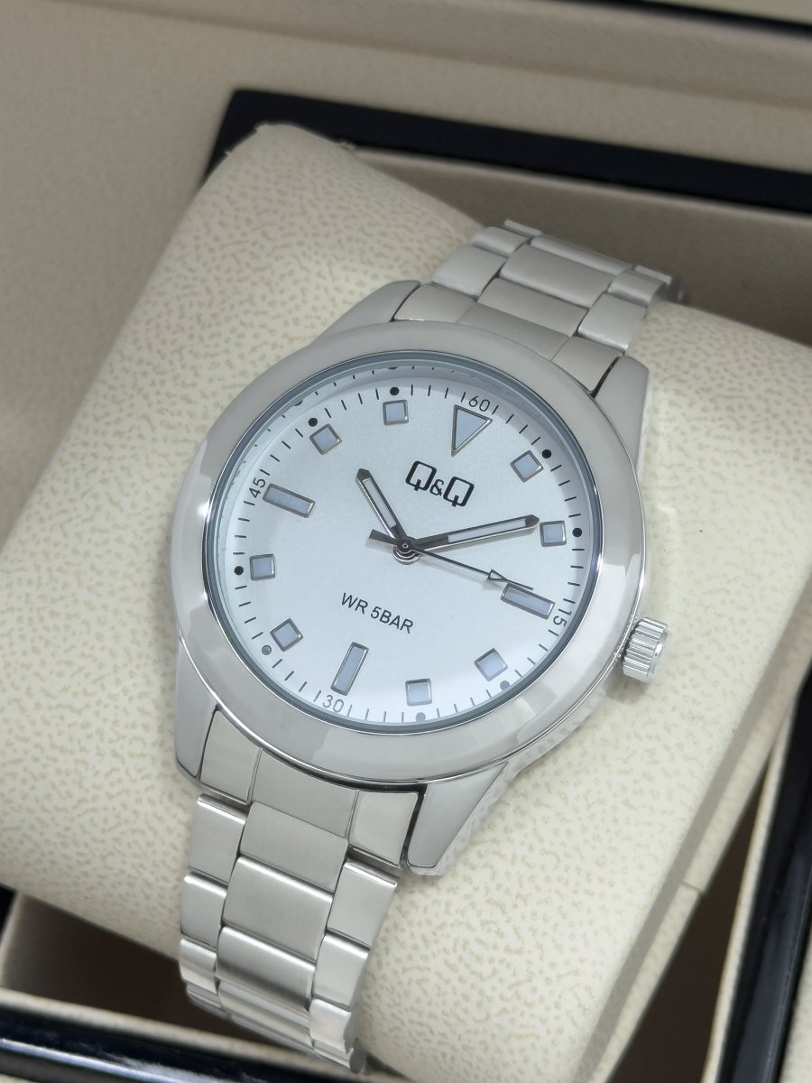 Reloj de Hombre Q&Q Steel Vanguard - Relojes 24K