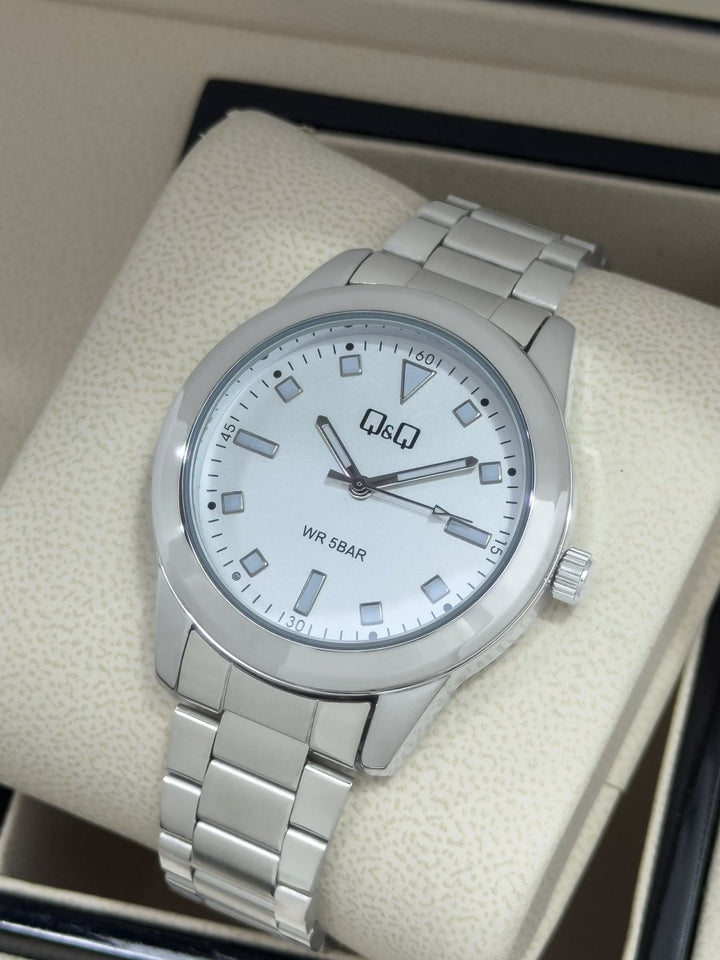Reloj de Hombre Q&Q Steel Vanguard - Relojes 24K
