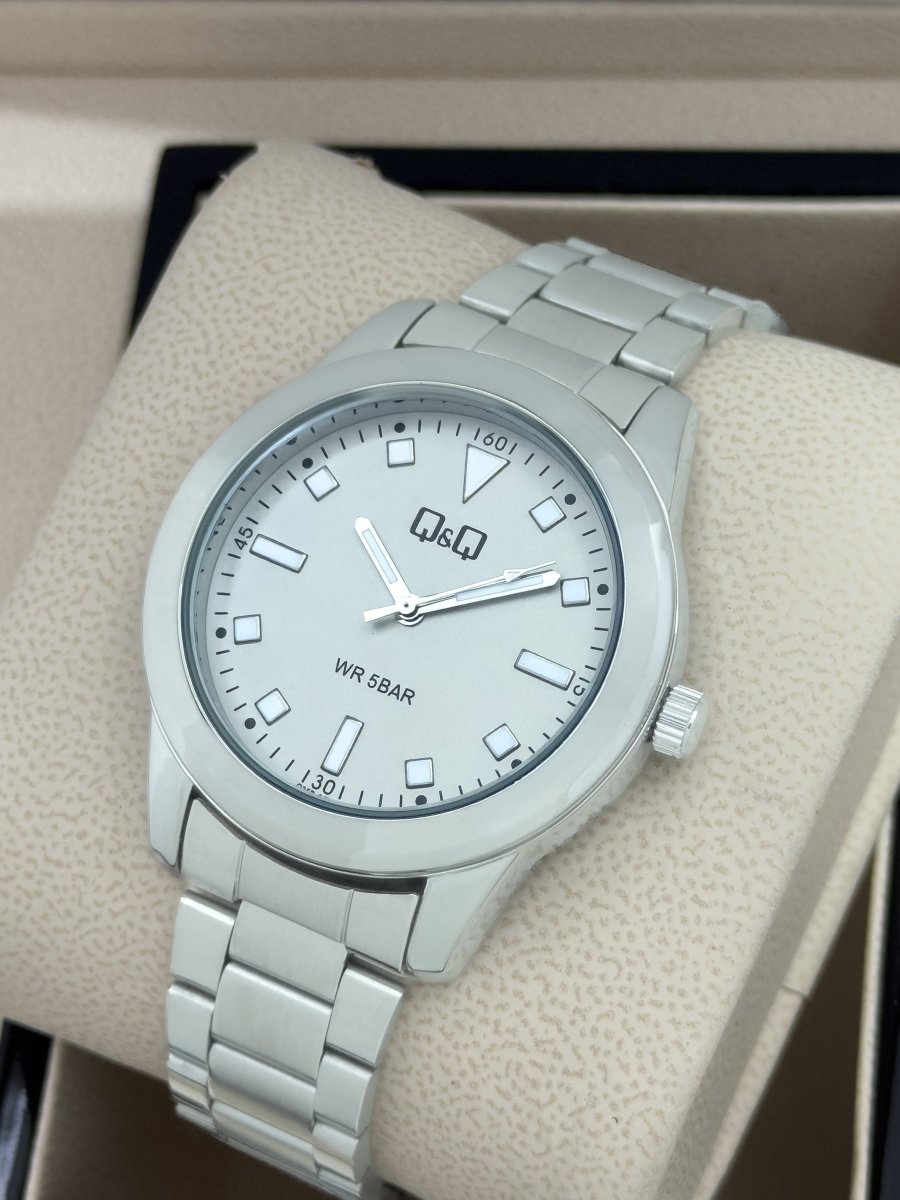 Reloj de Hombre Q&Q Steel Vanguard - Relojes 24K