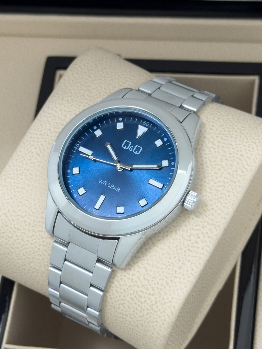 Reloj de Hombre Q&Q Steel Vanguard - Relojes 24K