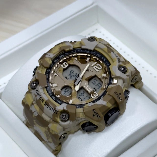 RELOJ DEPORTIVO G - FORCE CAMUFLAJE - Relojes 24K