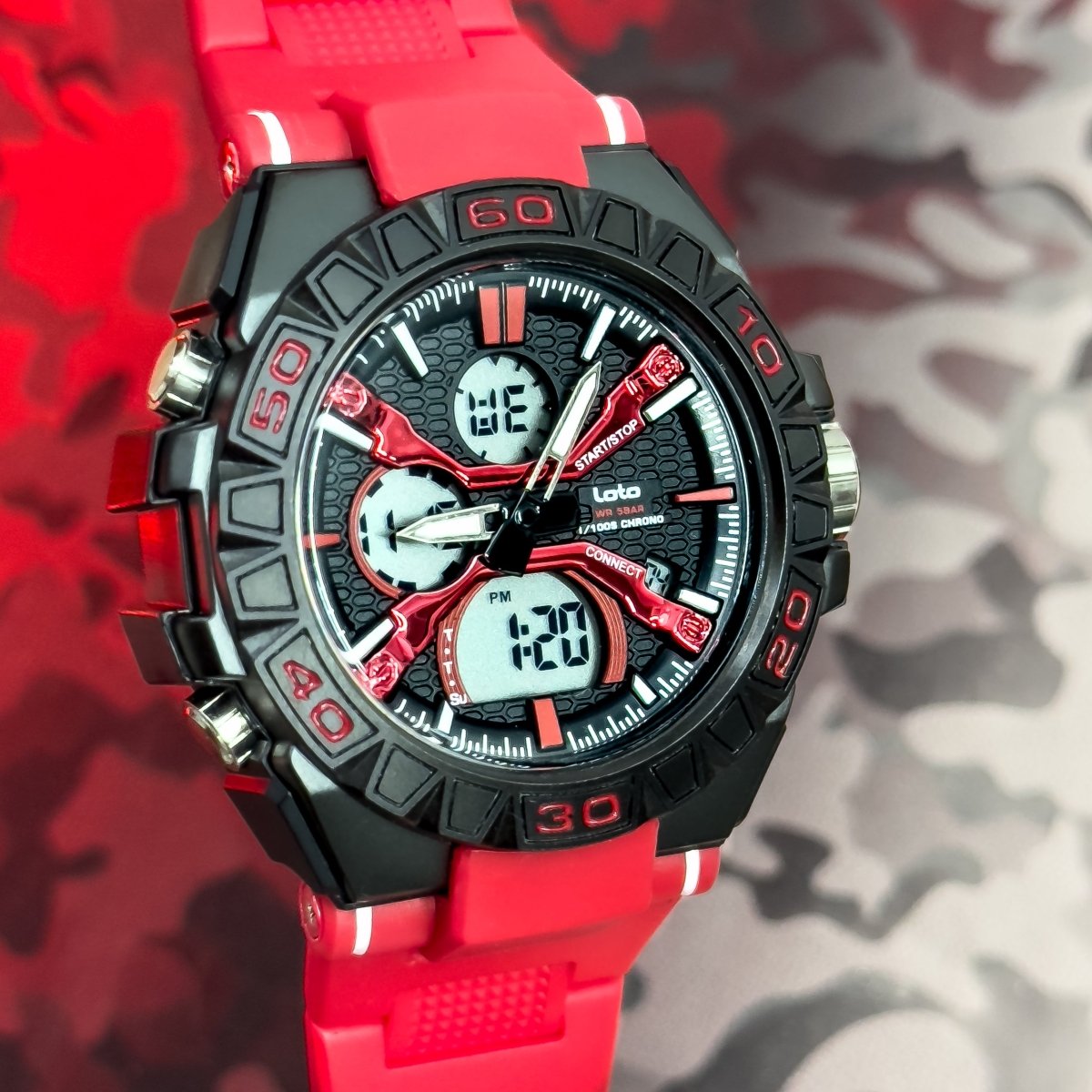 RELOJ DEPORTIVO LOTO - Relojes 24K