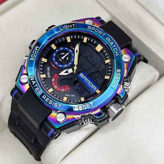 RELOJ DEPORTIVO PARA HOMBRE SANDA - Relojes 24K