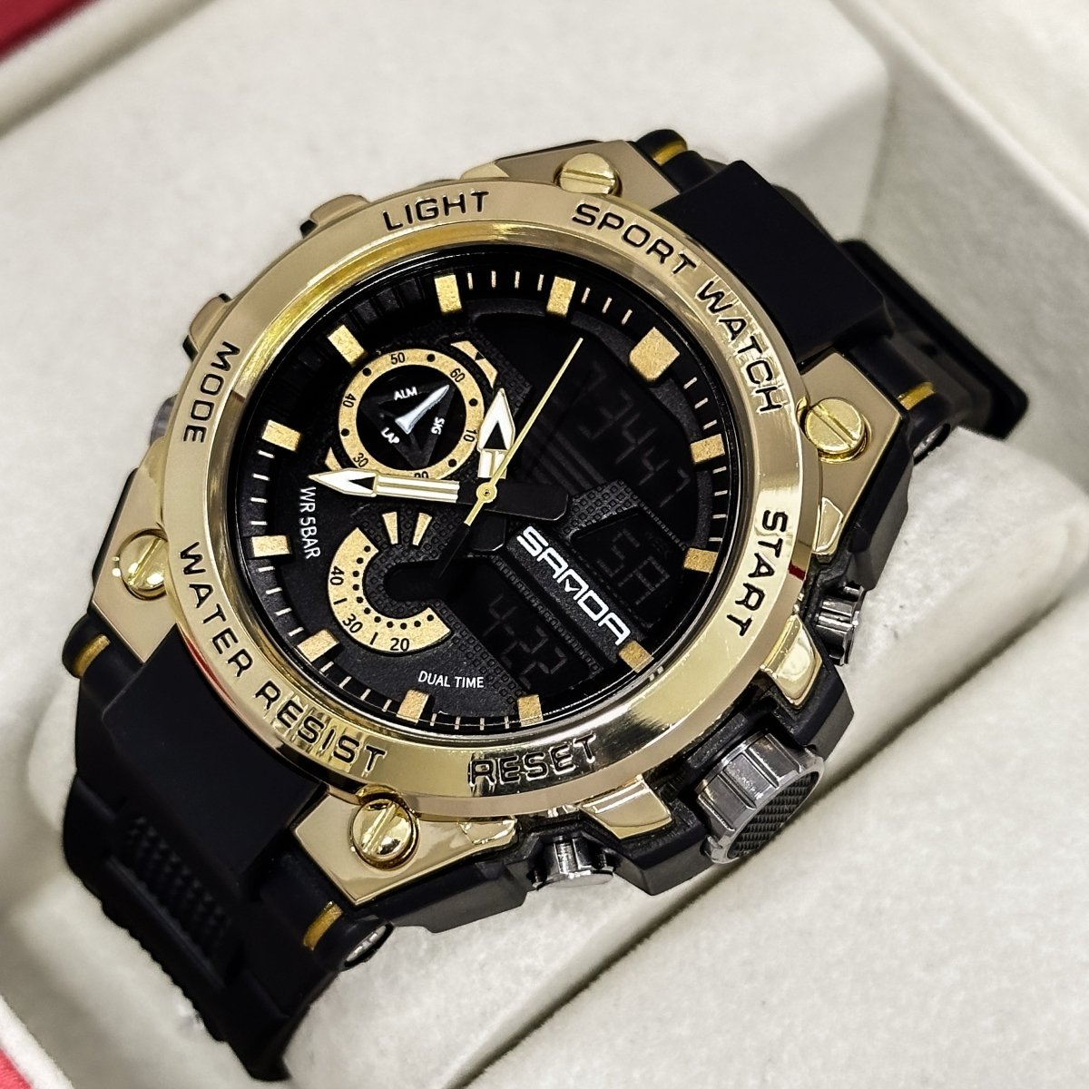 RELOJ DEPORTIVO PARA HOMBRE SANDA - Relojes 24K